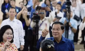 Đảng của Thủ tướng Campuchia Hun Sen tuyên bố giành chiến thắng vang dội