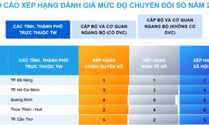Quảng Ninh vươn lên xếp thứ 3 bảng xếp hạng DTI năm 2022