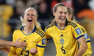Kết quả World Cup nữ 2023: Ghi 3 bàn trong 7 phút, Thuỵ Điển vượt qua vòng bảng