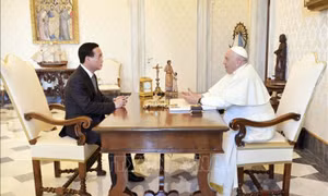Chủ tịch nước Võ Văn Thưởng thăm Tòa thánh Vatican, hội kiến Giáo hoàng Francis