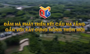Đầm Hà phát triển kết cấu hạ tầng gắn với xây dựng nông thôn mới