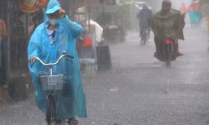 Bắc Bộ, Thanh Hóa và Nghệ An có mưa, có nơi mưa rất to
