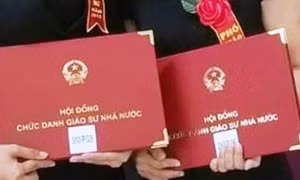 405 ứng viên đạt chuẩn giáo sư, phó giáo sư