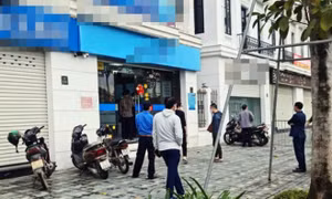 Công an điều tra vụ cướp ngân hàng