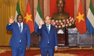 Tăng cường hơn nữa quan hệ hợp tác hữu nghị giữa Việt Nam-Sierra Leone