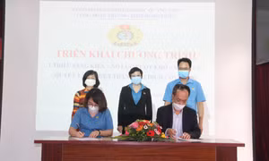 Công đoàn ngành Giáo dục phát động điểm Chương trình “1 triệu sáng kiến - nỗ lực vượt khó, sáng tạo, quyết tâm chiến thắng đại dịch Covid-19