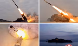 Triều Tiên thực hiện vụ phóng mới từ các hệ thống rocket phóng loạt