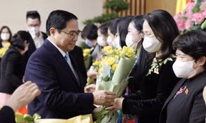 Thủ tướng Phạm Minh Chính: Chúng ta có quyền tự hào về phụ nữ Việt Nam