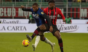 Milan nối dài mạch không thắng của Inter