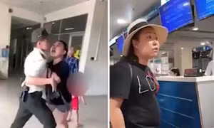 Cựu nữ đại úy công an từng náo loạn sân bay bị truy tố tội cướp tài sản