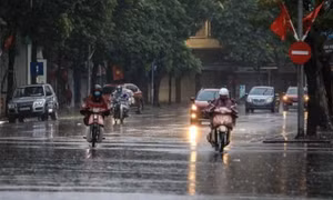 Bắc Bộ có mưa rào và dông, nguy cơ xảy ra lũ quét, lở đất