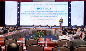 Khơi thông nguồn lực và tạo động lực mới cho phát triển KT-XH trong điều kiện thích ứng an toàn
