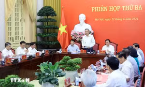 Chủ tịch nước Tô Lâm chủ trì phiên họp thứ 3 Ban chỉ đạo Tổng kết 40 năm đổi mới