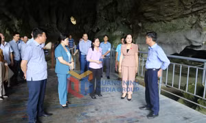 Đoàn ĐBQH tỉnh khảo sát một số nội dung phục vụ nghiên cứu Luật Di sản văn hóa (sửa đổi), tháng 6-2024