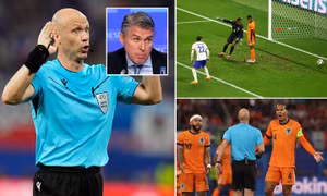 Trọng tài hủy bàn thắng của Hà Lan, UEFA ra phán quyết