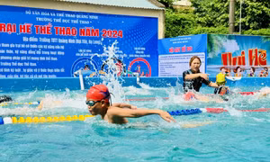 Khai giảng các lớp thể thao hè 2024, miễn phí cho trẻ em nghèo