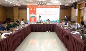 Cụm Ban Tuyên giáo các Đảng bộ trực thuộc giao ban công tác 6 tháng đầu năm