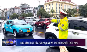 Bảo đảm trật tự ATGT phục vụ kỳ thi tốt nghiệp THPT 2024