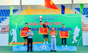 Kết thúc Giải quần vợt Quảng Ninh mở rộng năm 2024