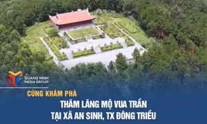 Thăm lăng mộ vua Trần tại xã An Sinh, TX Đông Triều