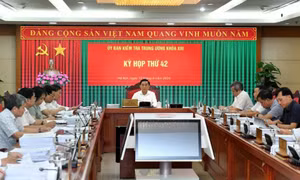 Kết luận Kỳ họp thứ 42 của Ủy ban Kiểm tra Trung ương