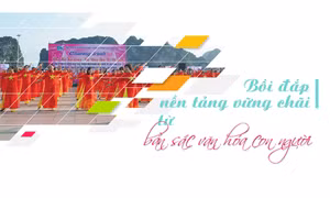 Bồi đắp nền tảng vững chãi từ bản sắc văn hóa con người