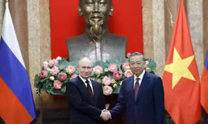 Chủ tịch nước Tô Lâm hội đàm với Tổng thống Liên bang Nga Vladimir Putin