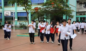  Sĩ tử hứng thú với đề thi Ngữ văn