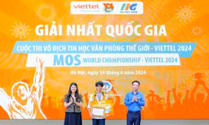 Học sinh trường Ams được lựa chọn tham dự kỳ thi Vô địch Tin học văn phòng thế giới
