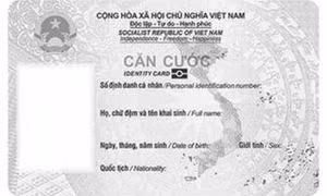 Nhiều thông tin được thay đổi trên mẫu thẻ căn cước cấp mới từ ngày 1-7