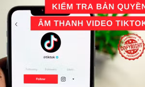 Cách kiểm tra bản quyền âm thanh video TikTok