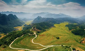 Pù Luông vào mùa lúa chín