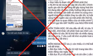 Bộ Công an đang xác minh thông tin ‘lộ đề thi tốt nghiệp THPT năm 2024’