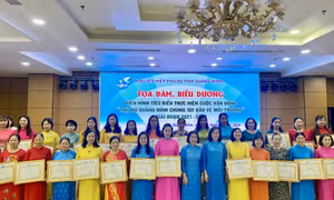 Biểu dương 80 điển hình trong thực hiện CVĐ “Phụ nữ Quảng Ninh chung tay bảo vệ môi trường” giai đoạn 2021-2023