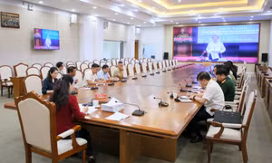 Hội nghị trực tuyến triển khai công tác tổ chức Kỳ thì tốt nghiệp THPT năm 2024