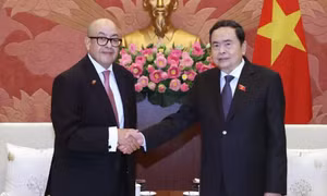 Chủ tịch Quốc hội Trần Thanh Mẫn tiếp Tổng Thư ký Hạ viện Maroc