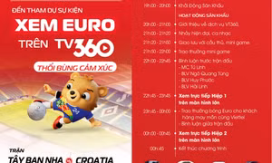 Lắp đặt màn hình “khủng” phục vụ xem khai mạc Euro 2024 tại Bãi Cháy