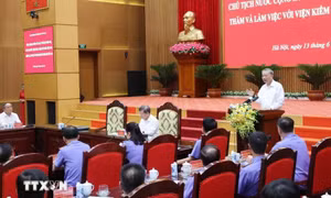 Chủ tịch nước: Ngành Kiểm sát cần bảo đảm không xảy ra oan sai, bỏ lọt tội phạm