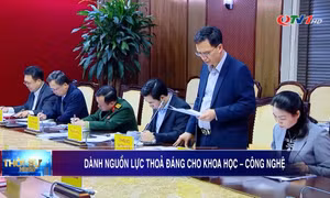 Dành nguồn lực thoả đáng cho khoa học – công nghệ