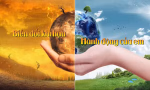 Biến đổi khí hậu - Hành động của em