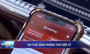 Thu thuế bằng phương thức điện tử