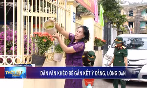 Dân vận khéo để gắn kết ý Đảng, lòng dân