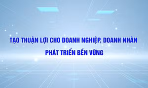 Tạo thuận lợi cho doanh nghiệp, doanh nhân phát triển bền vững