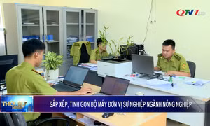 Sắp xếp, tinh gọn bộ máy đơn vị sự nghiệp ngành nông nghiệp