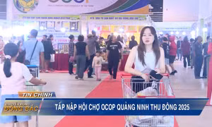 Tấp nập hội chợ OCOP Quảng Ninh - Thu Đông 2025