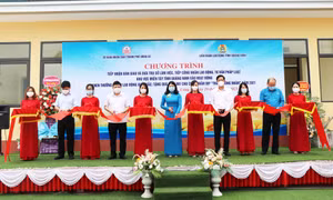 Khánh thành Trụ sở làm việc và tiếp công nhân lao động khu vực miền Tây
