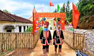 Rực rỡ cờ hoa mừng ngày hội non sông