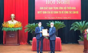 Đồng chí Lương Quốc Đoàn giữ chức Chủ tịch T.Ư Hội Nông dân Việt Nam