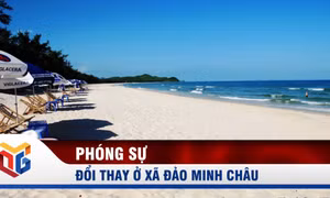 Đổi thay ở xã đảo Minh Châu