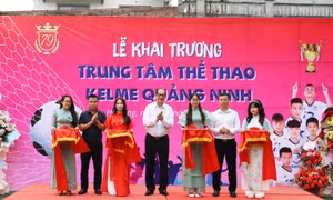 Khai trương Trung tâm Thể dục Thể thao Kelme Quảng Ninh
